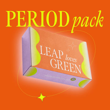 Period Pack from leap loves green